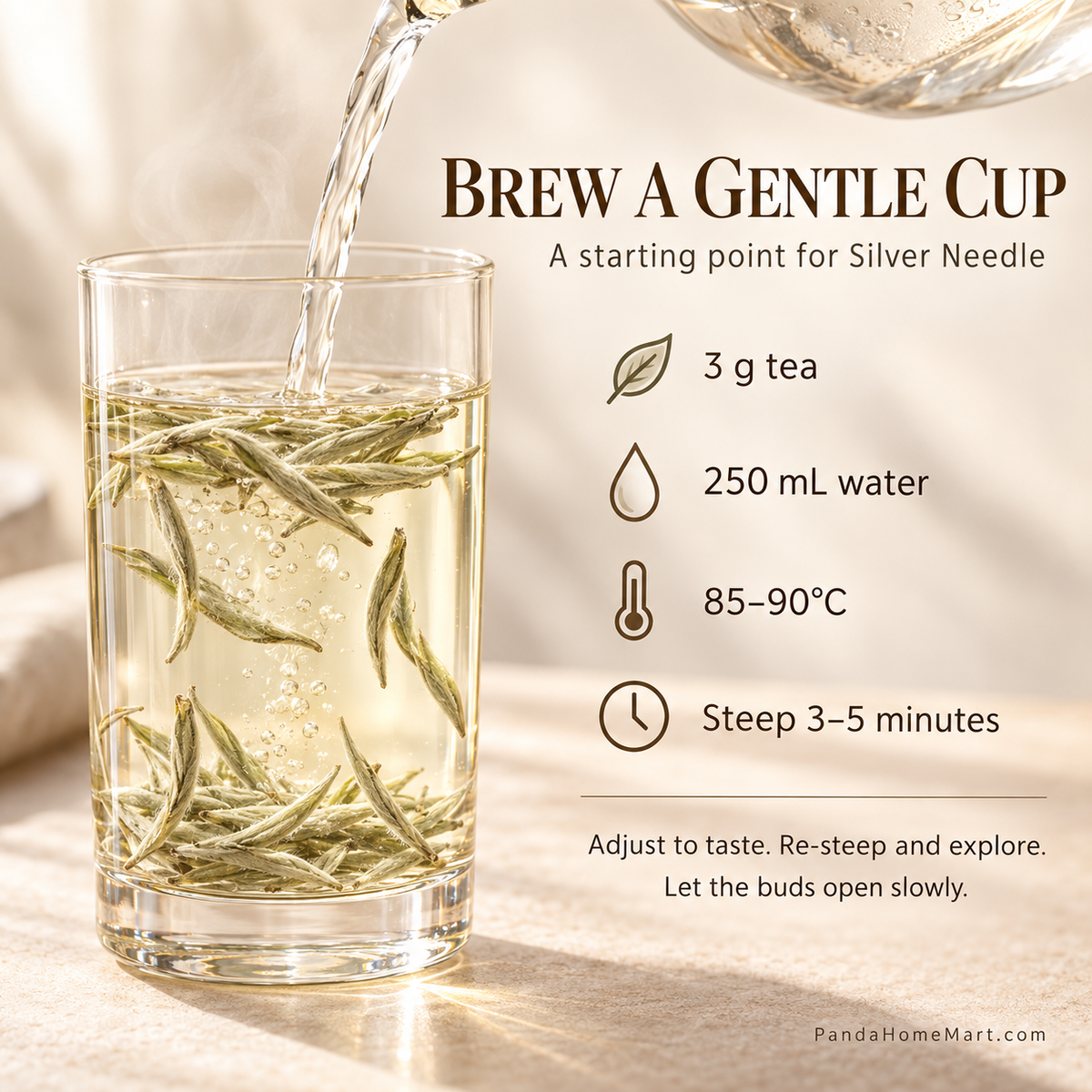 Premium Bai Hao Yin Zhen Silver Needle White Tea – Te Ji 250 g