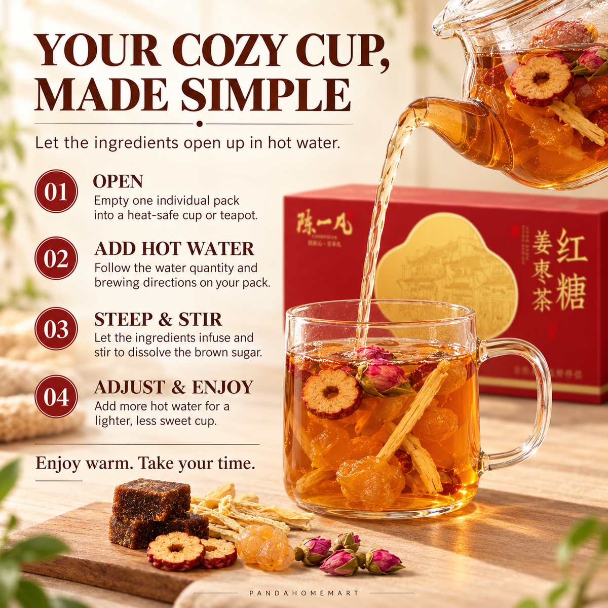 Brown Sugar, Ginger & Red Date Tea™ — 270 g