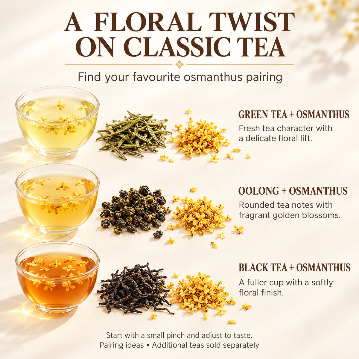 Premium Osmanthus Flower Tea — 50 g