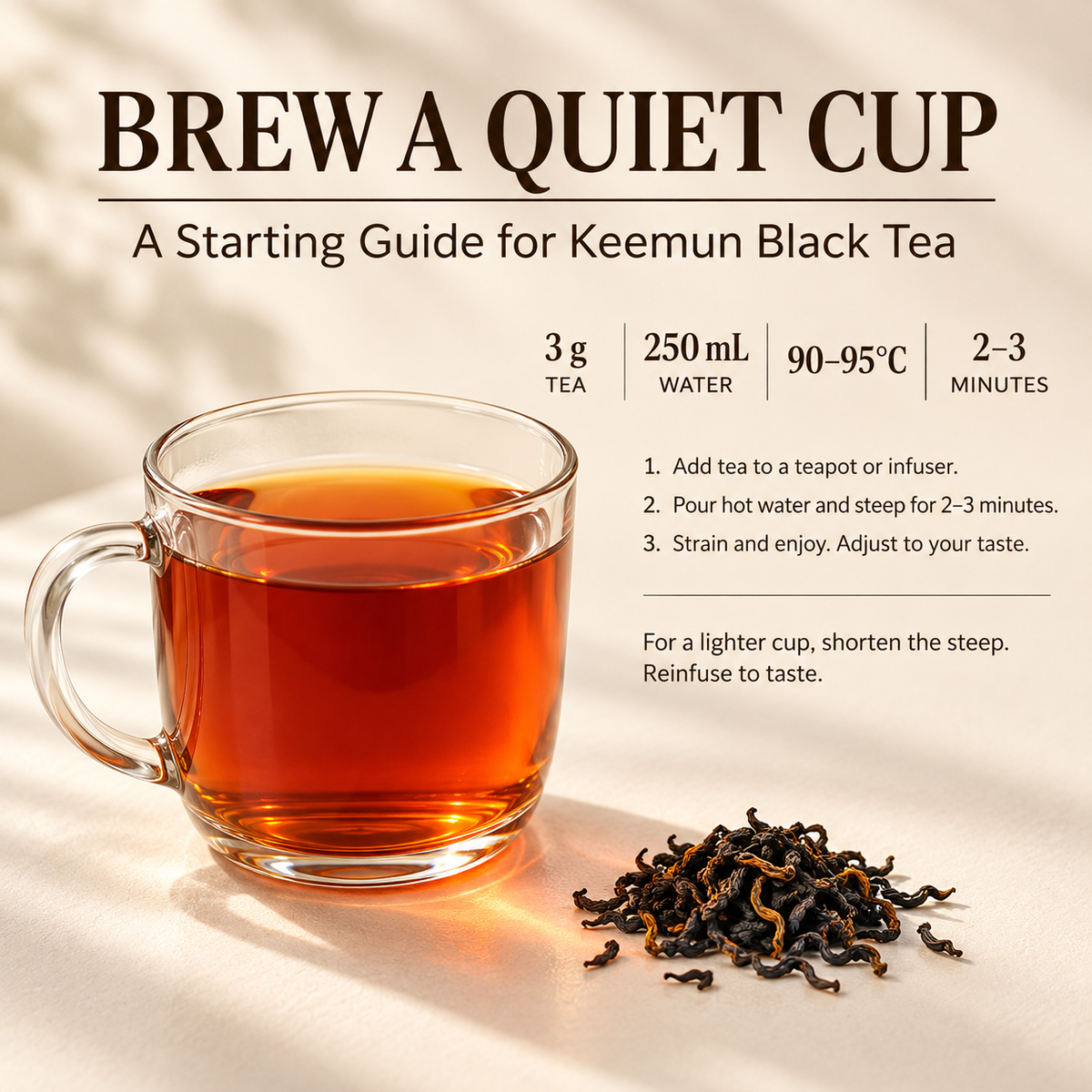 Keemun Xiang Luo Black Tea Gift Set – 260 g