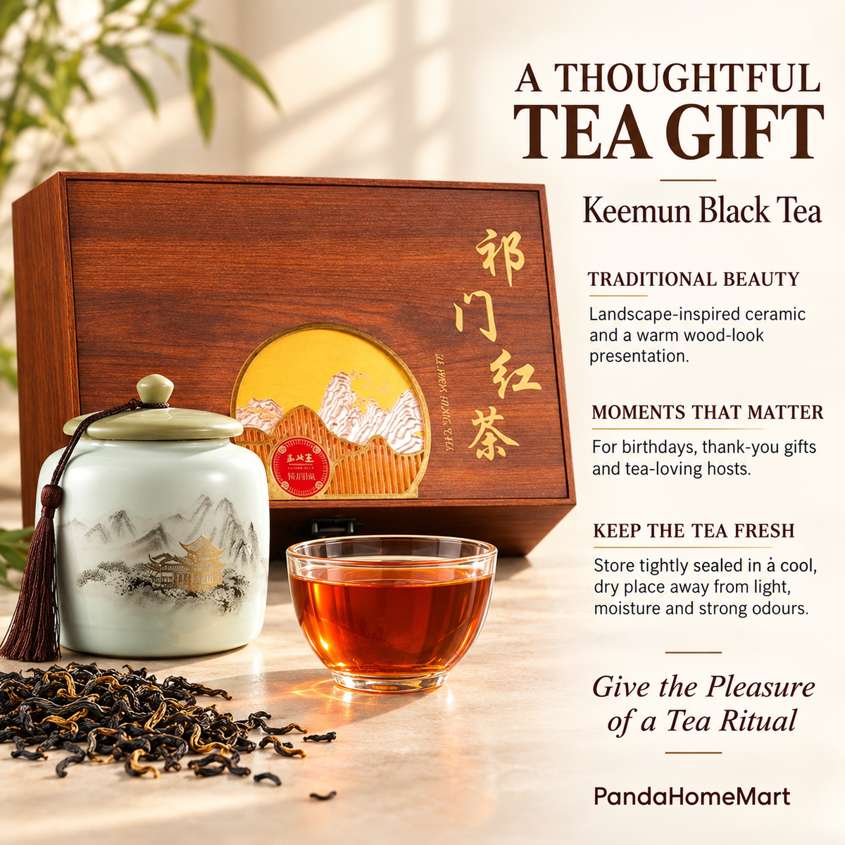 Keemun Xiang Luo Black Tea Gift Set – 260 g
