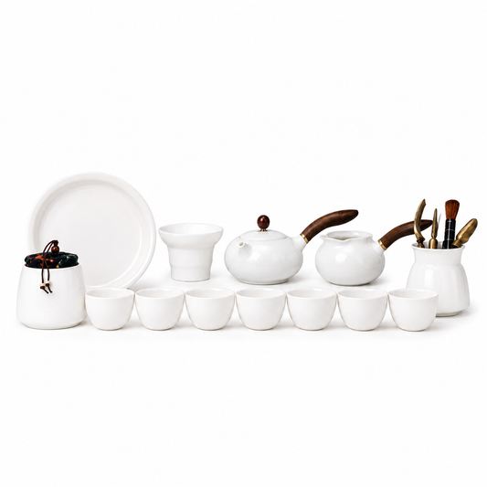 Complete Chinese Gong Fu Tea Set™ – Luxury Ceramic Tea Ceremony Gift Collection