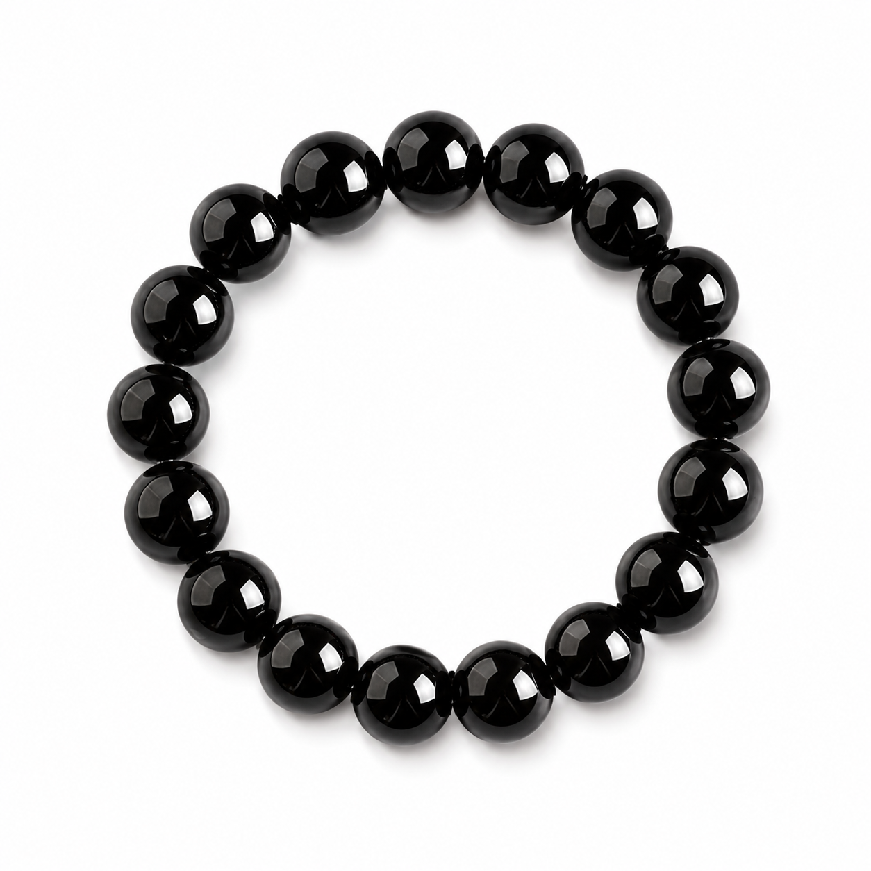 Natural Black Obsidian Bracelet