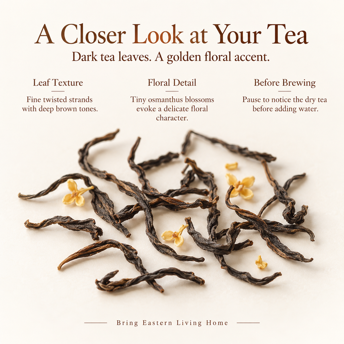 Osmanthus Black Tea – Floral Chinese Tea 80 g
