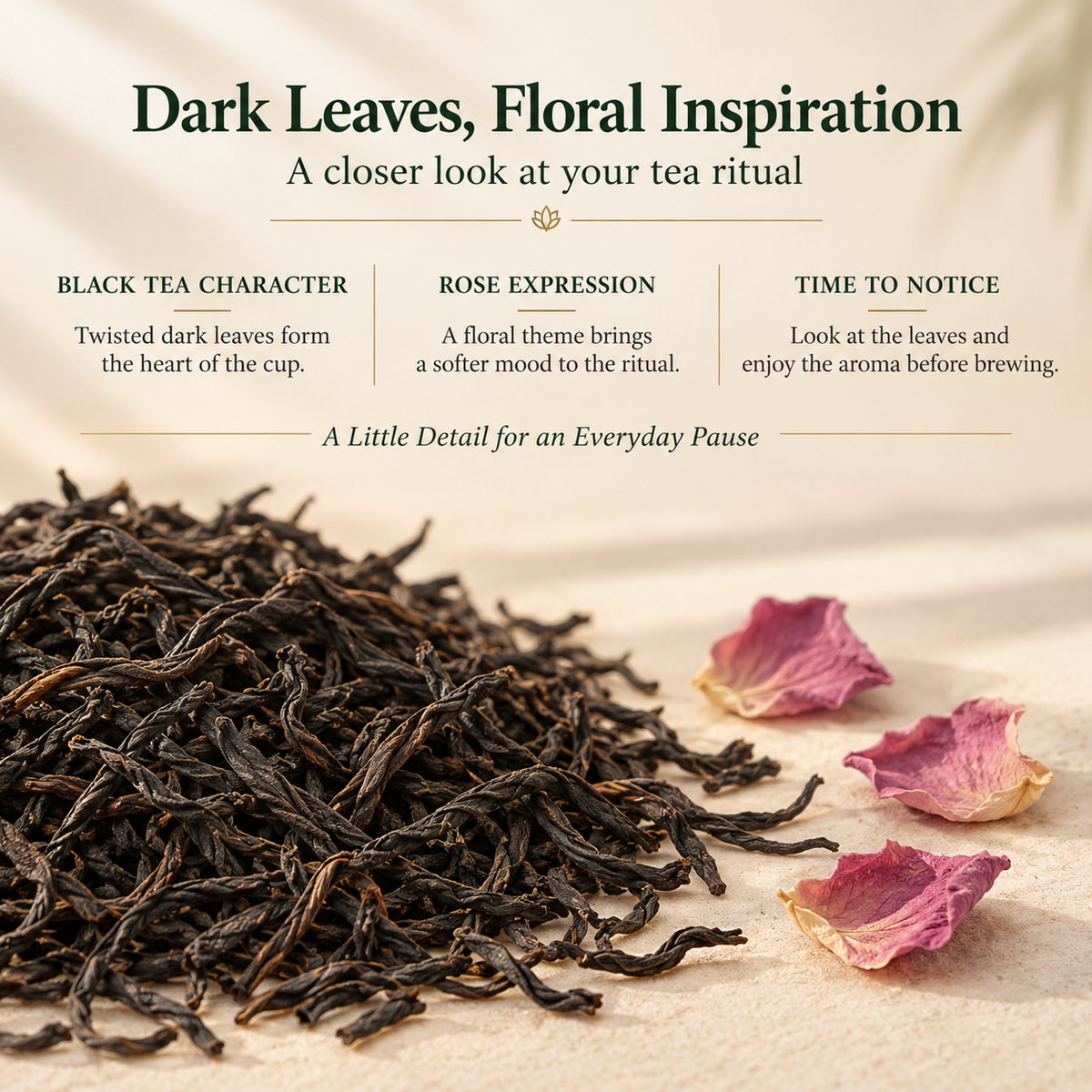 Rose Black Tea – Floral Chinese Loose Leaf Tea 80 g