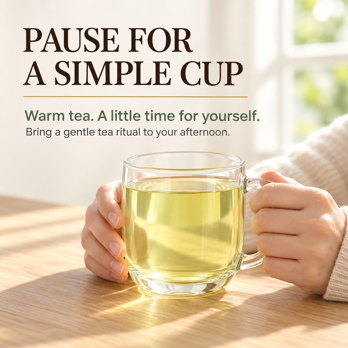 Dandelion Leaf Tea Pale Yellow Green Botanical Infusion
