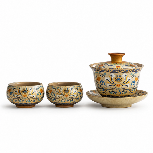 Imperial Lotus Gaiwan Tea Set™