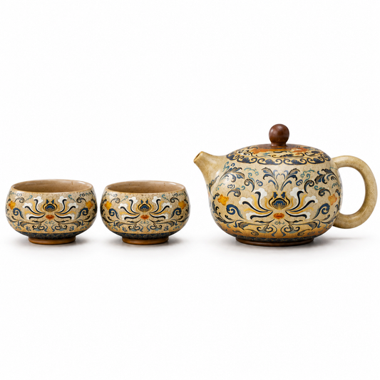 Imperial Lotus Porcelain Teapot Set™