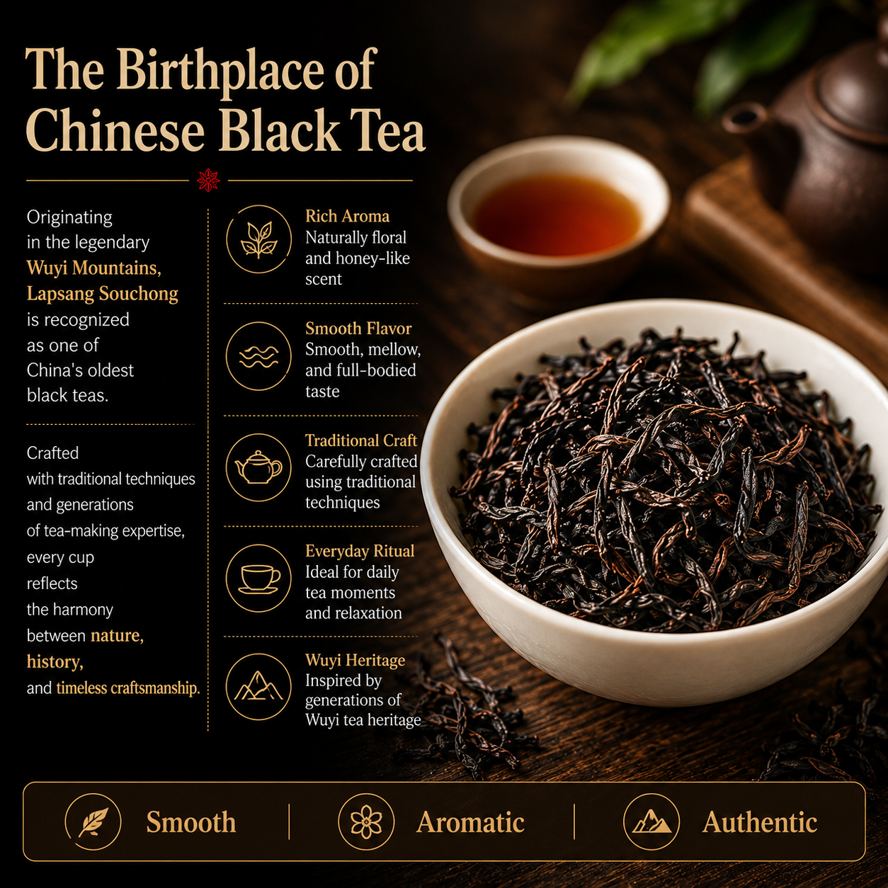Premium Lapsang Souchong Black Tea