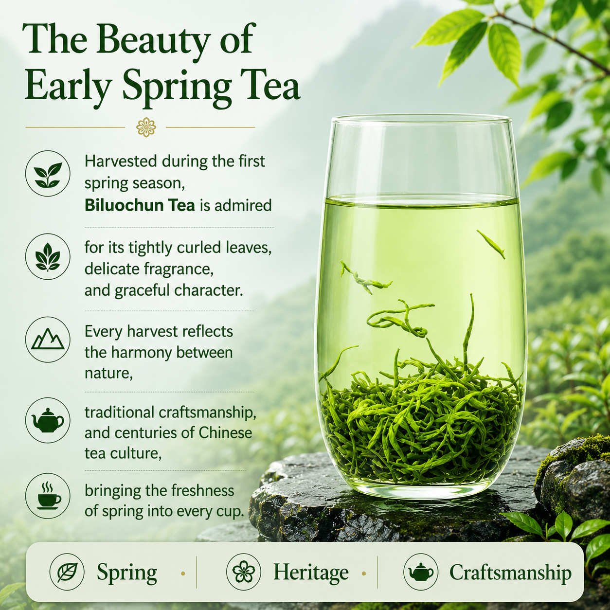 Premium Biluochun Green Tea