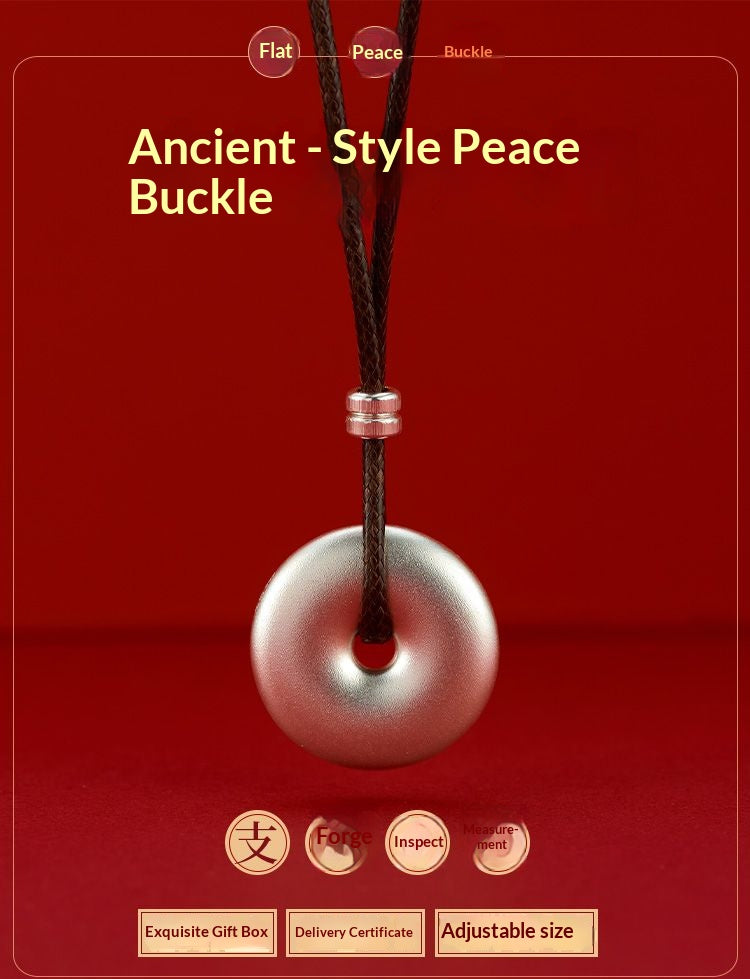 Eternal Harmony™ Necklace | Traditional Peace Buckle Jewelry for Harmony & Wellbeing