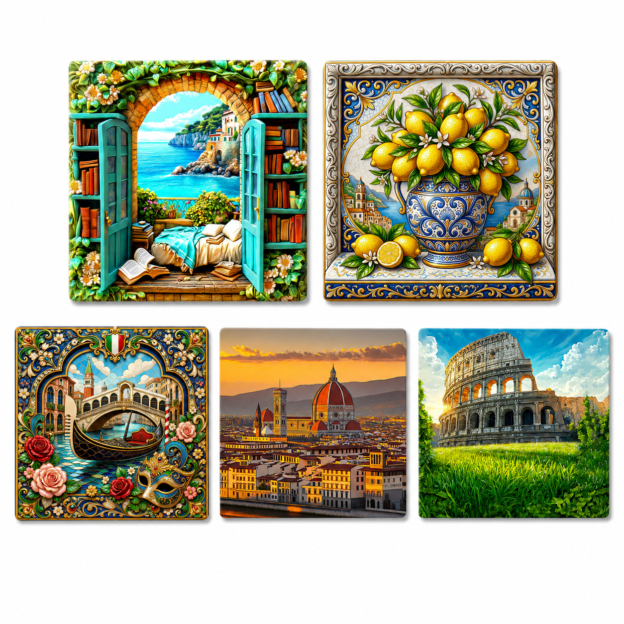 The Poetry of Italy™ Five Italian Scenes Inspired by Beauty, Art &amp; the Joy of Living