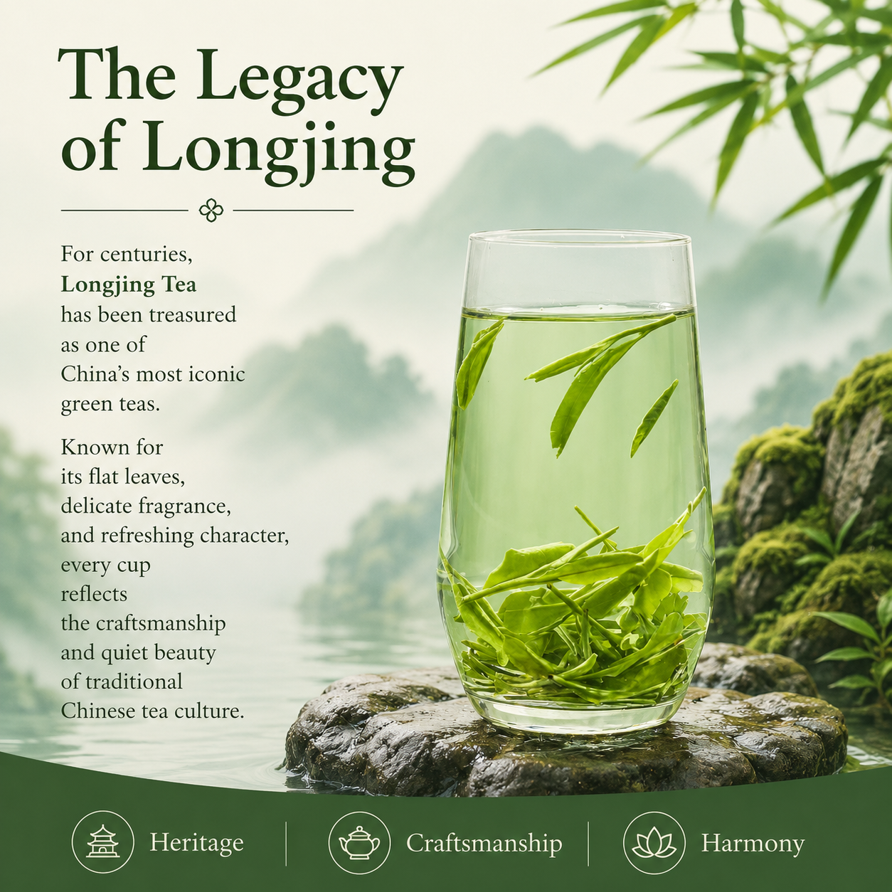 Premium Longjing Green Tea