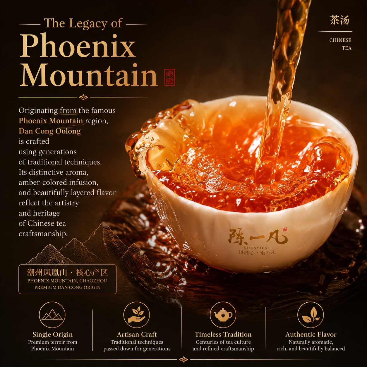 Premium Phoenix Dan Cong Oolong Tea Pods Gift Set