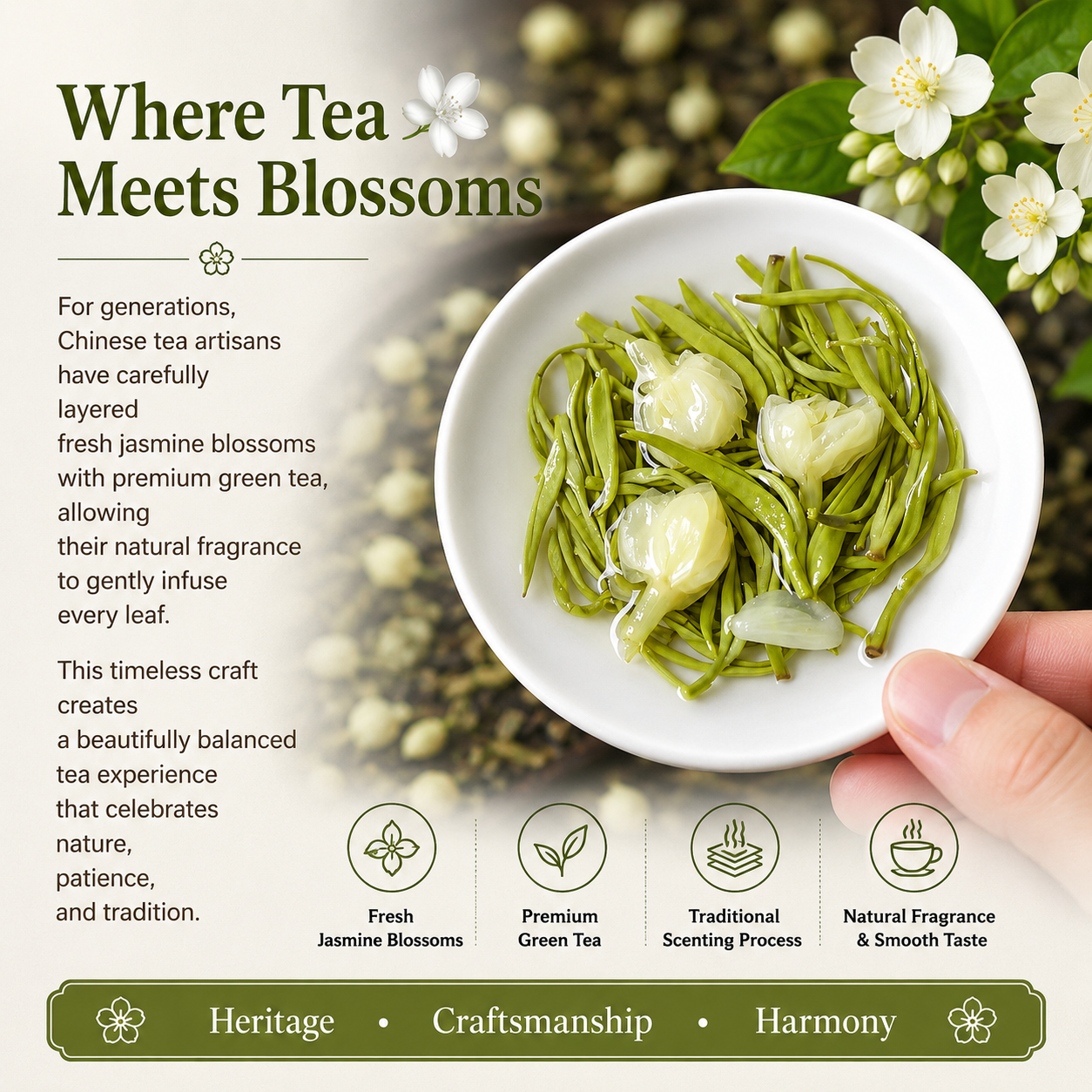 Premium Jasmine Green Tea