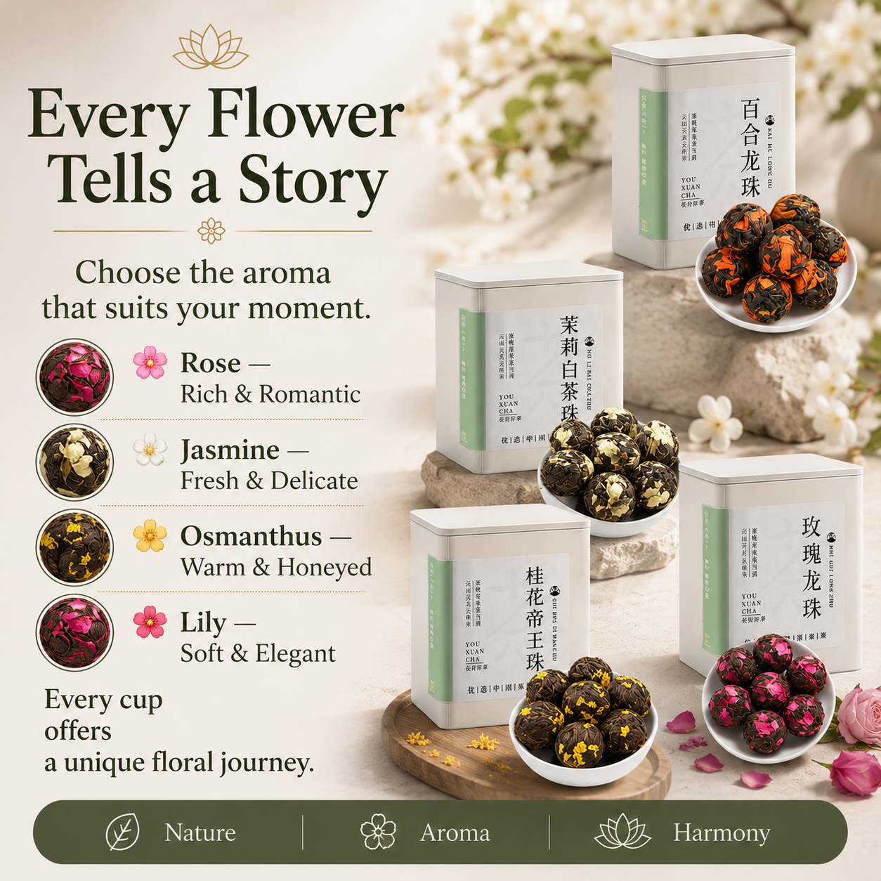 Dragon Pearl Tea Collection