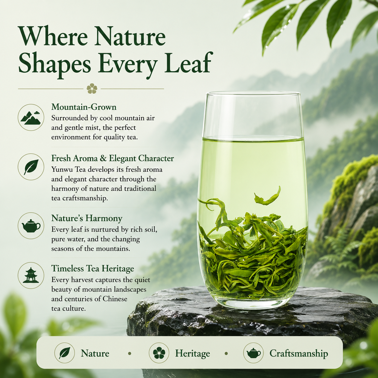 Premium Yunwu Green Tea