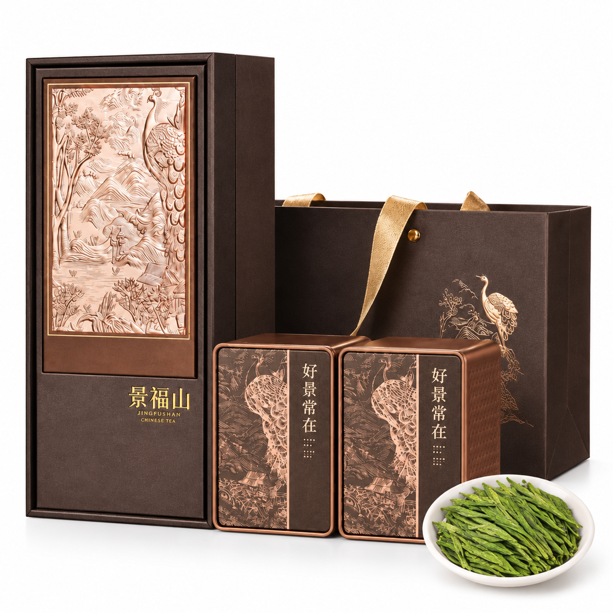 2026 Premium Taiping Houkui Green Tea – Mingqian Hand-Shaped Leaves, Orchid Aroma, 100g