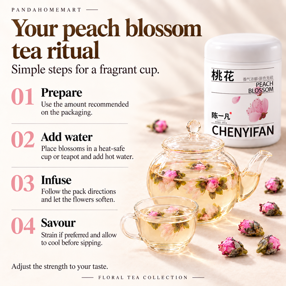 Premium Peach Blossom Tea™