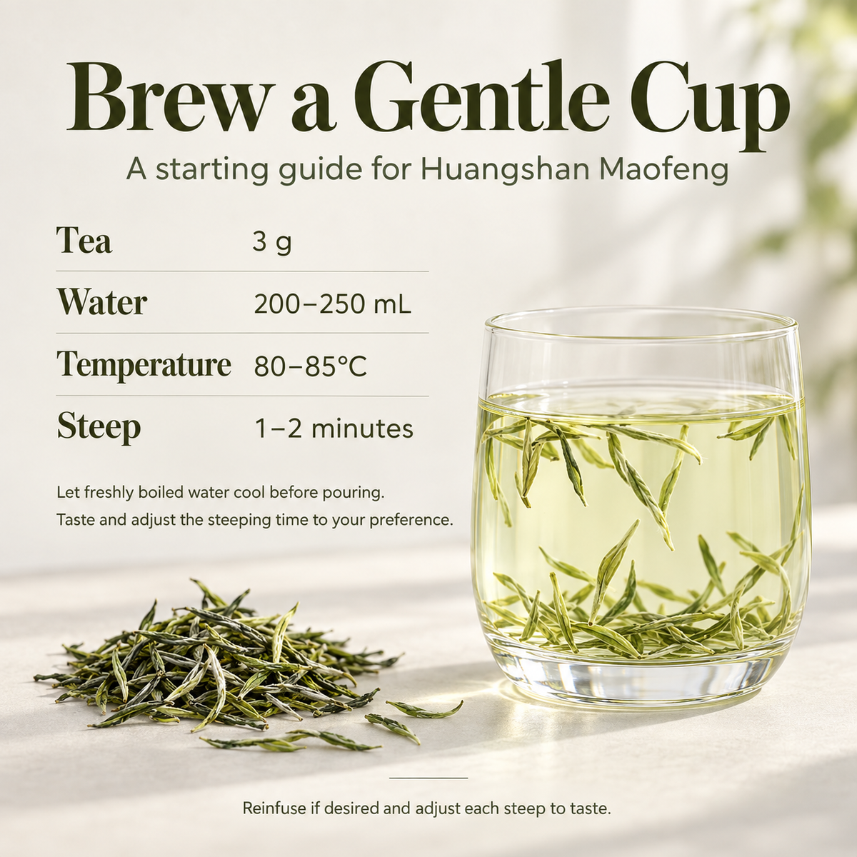 Huangshan Maofeng Green Tea™ Discovery Pack – 40g