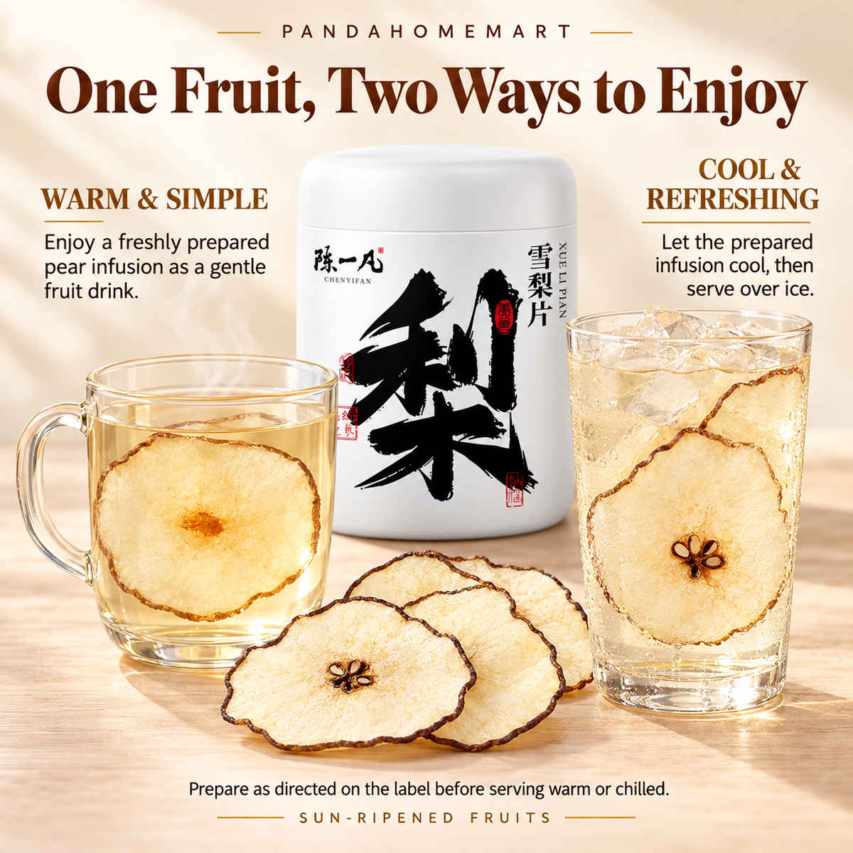 Xue Li Pian Traditional Chinese Dried Fruit Ingredient