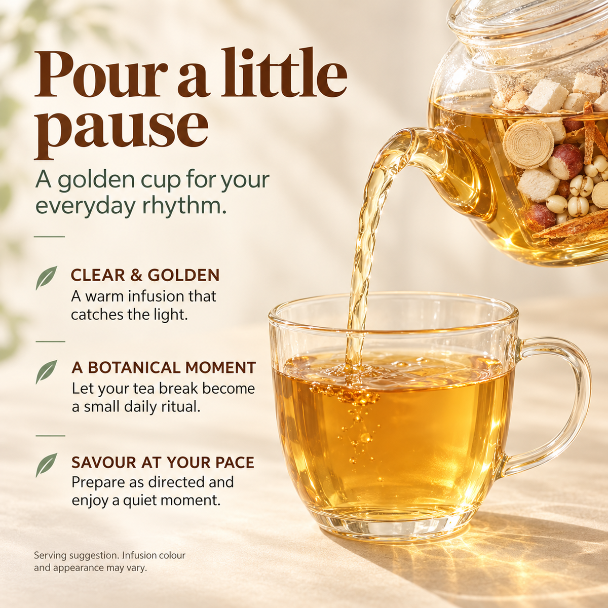 Five-Finger Peach & Poria Botanical Blend™ — 220 g