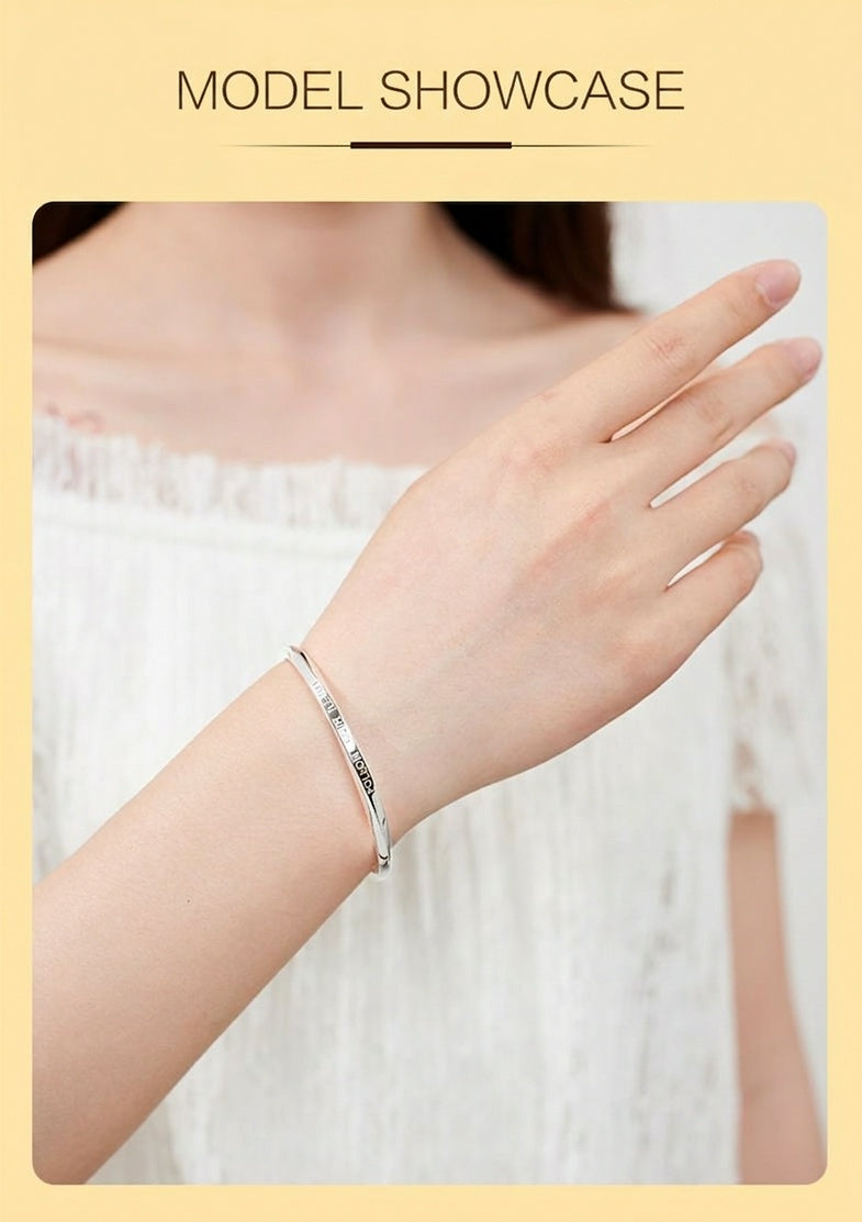 Follow Your Heart™ 999 Fine Silver Open Cuff Bracelet