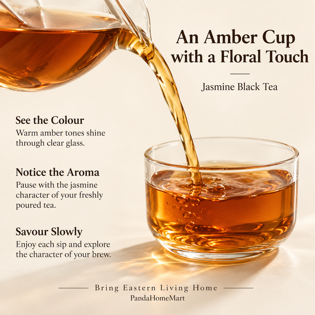 Jasmine Black Tea – Floral Chinese Loose Leaf Tea 150 g