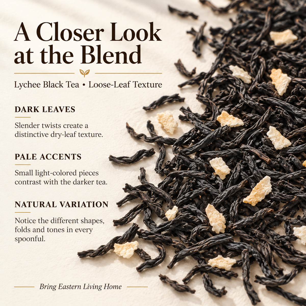 Lychee Black Tea – Fruity Chinese Loose Leaf Tea 180 g