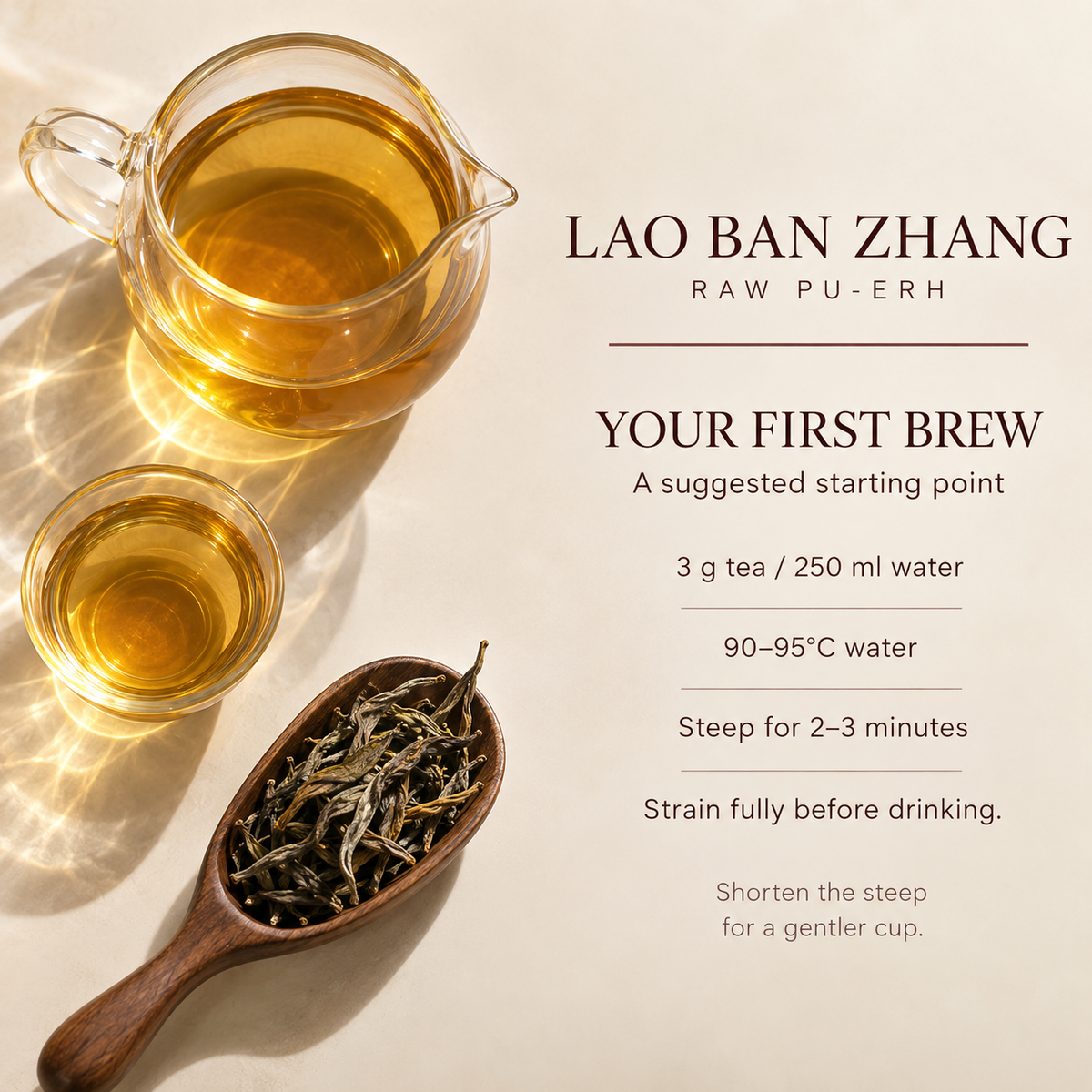 Lao Ban Zhang Raw Pu-erh Tea – 35 g