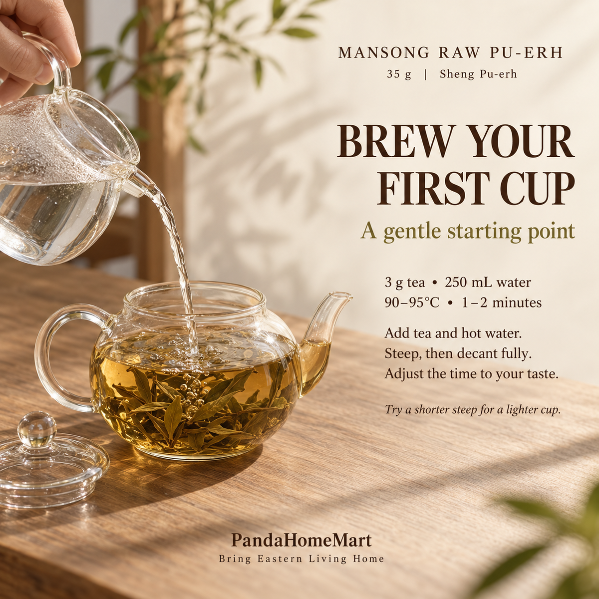 Man Song Raw Pu-erh Tea – 35 g