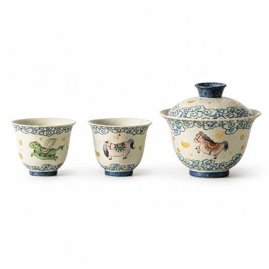 Flying Horse Gaiwan Tea Set™