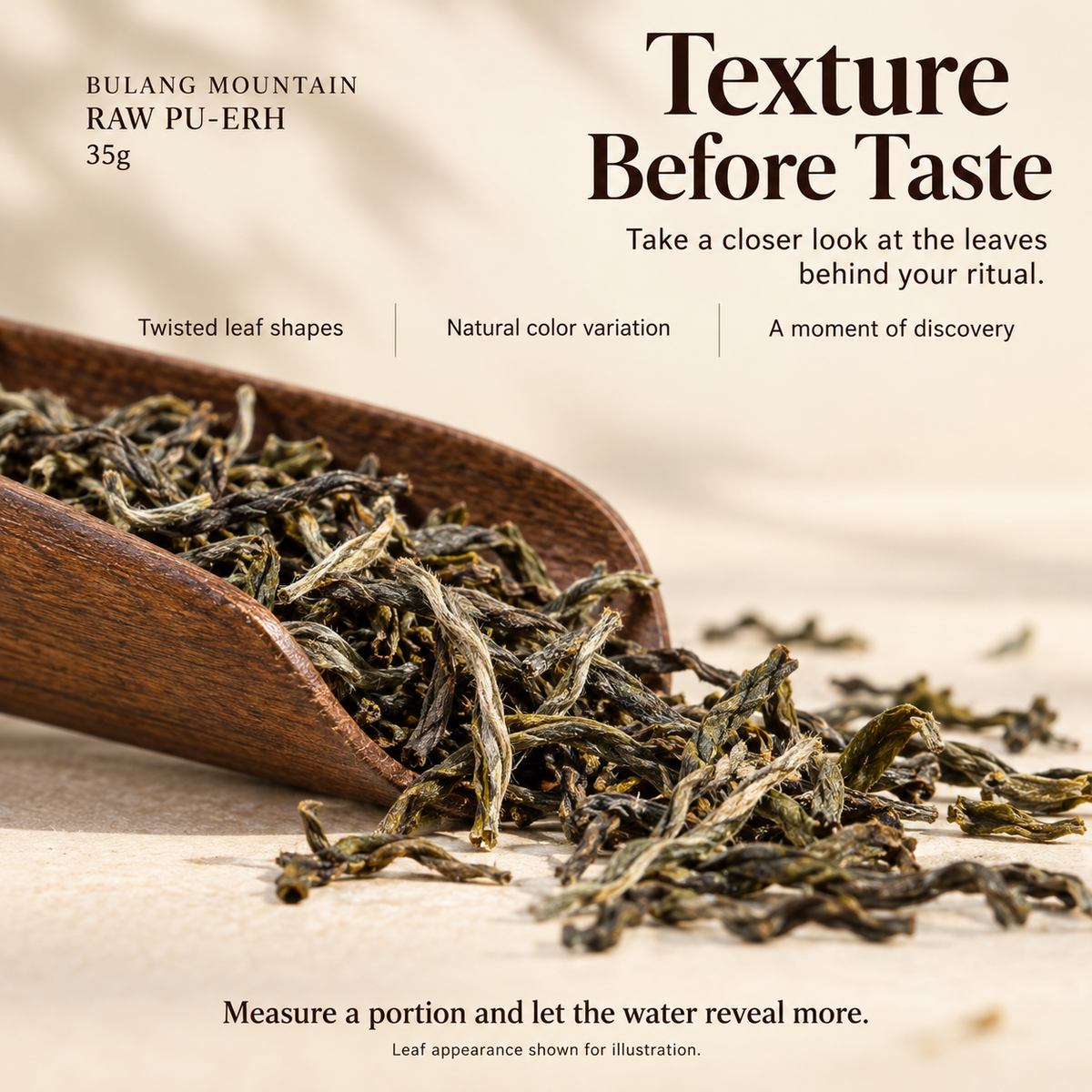 Bulang Mountain Raw Pu-erh Tea – 35 g