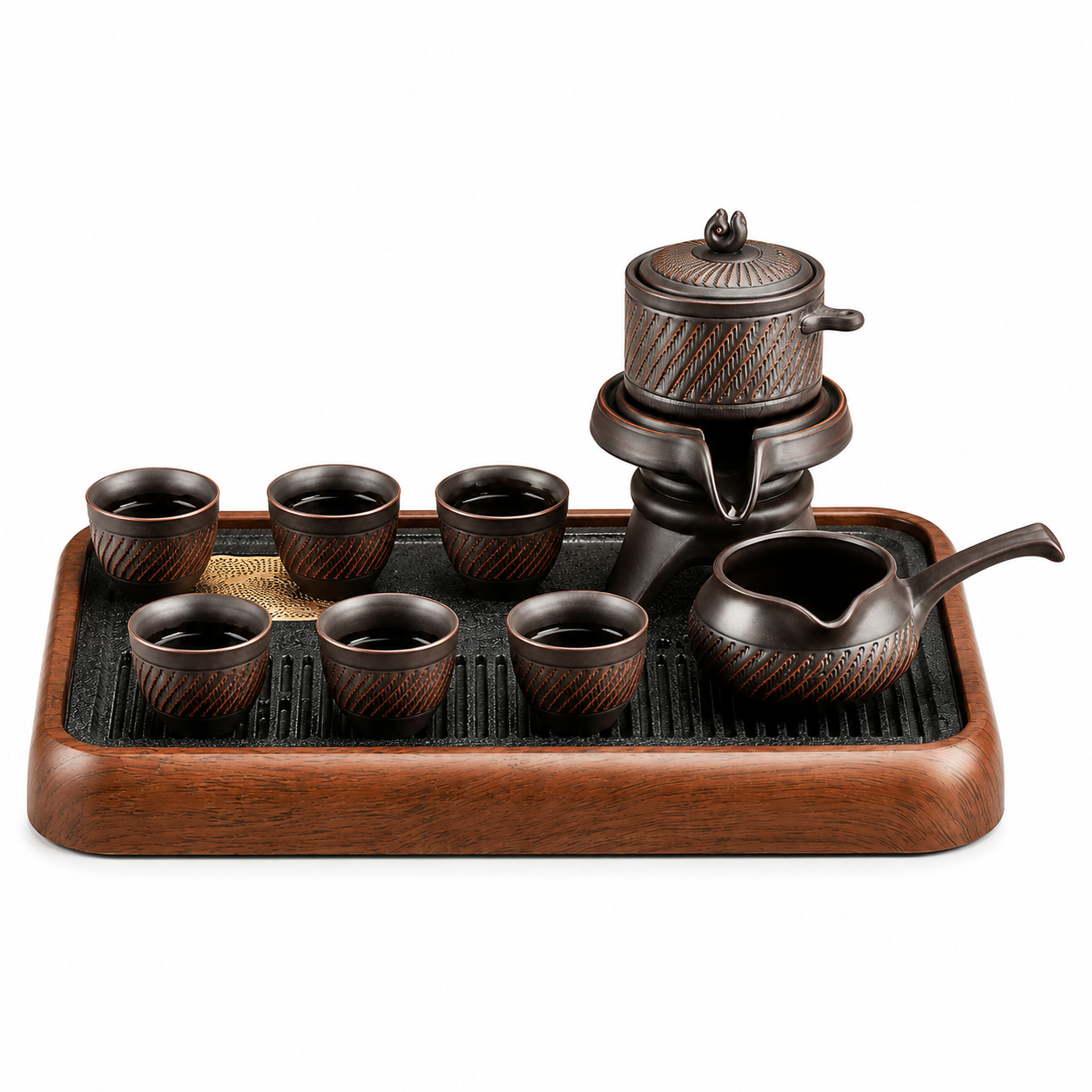 Traditional Chinese Ceramic Gongfu Tea Set Gift Box – Complete Tea Ceremony Collection