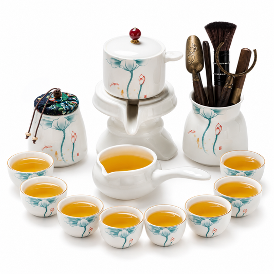 Lotus Serenity Automatic Gongfu Tea Ceremony Set™