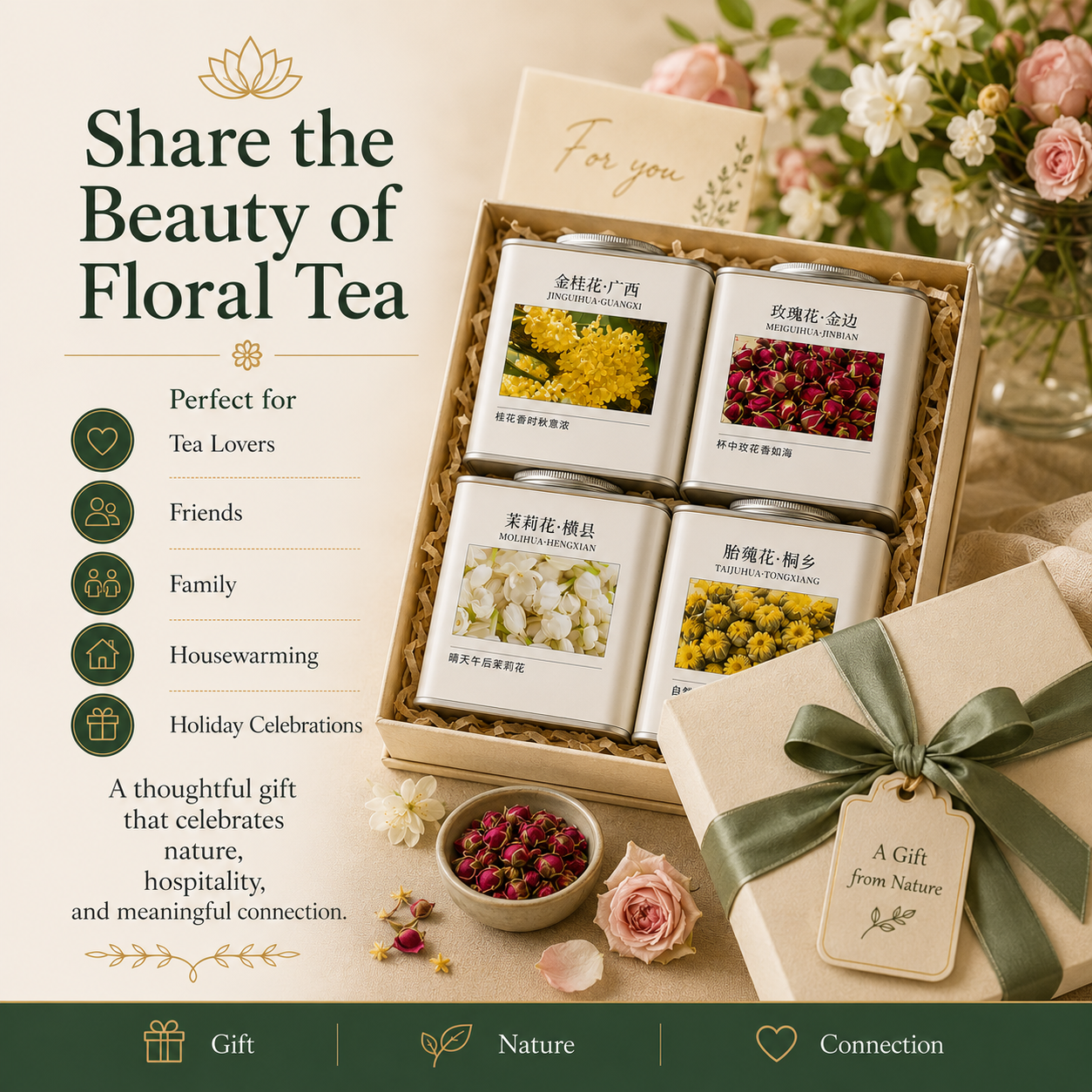 Chinese Premium Floral Tea Collection