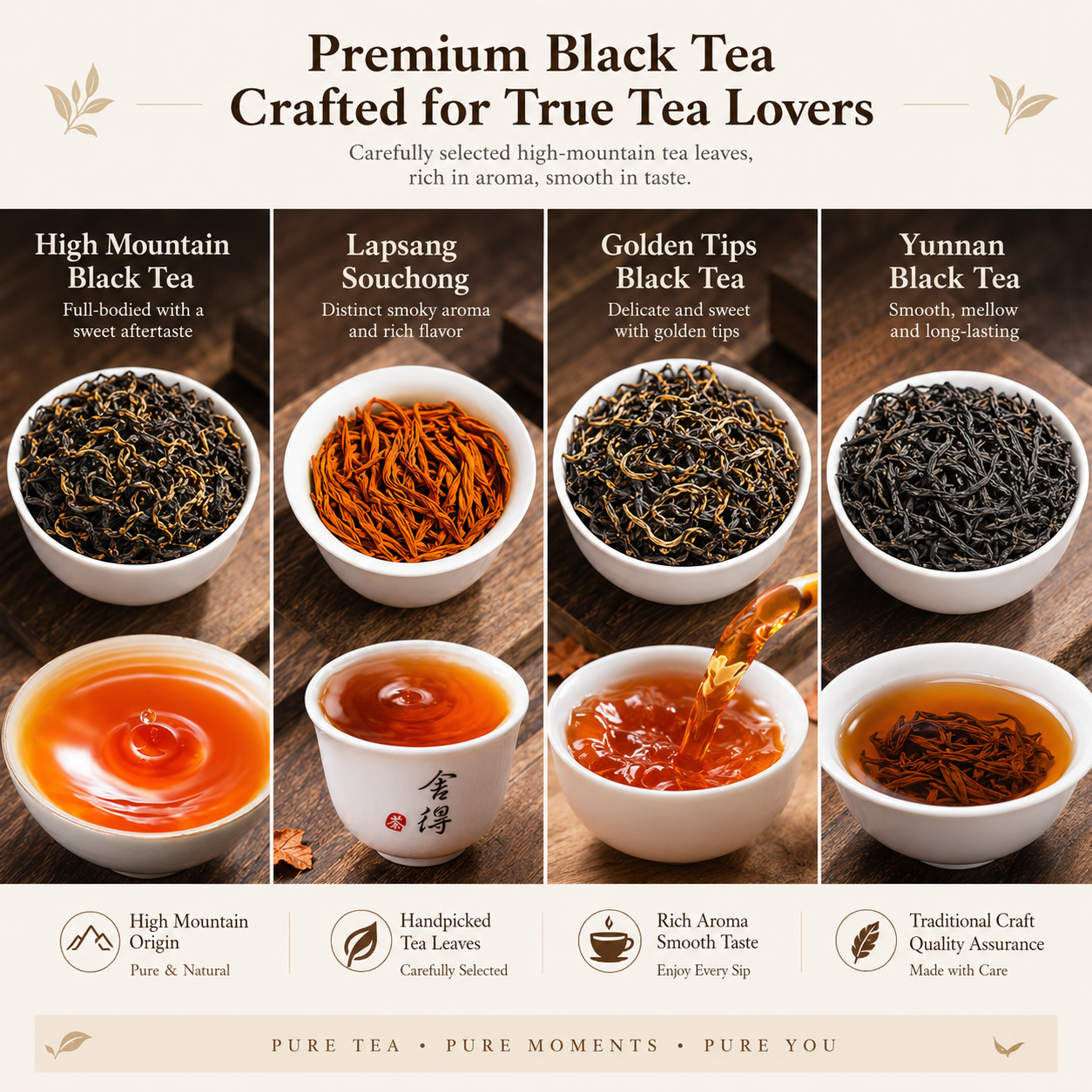 Chinese Premium Black Tea Collection