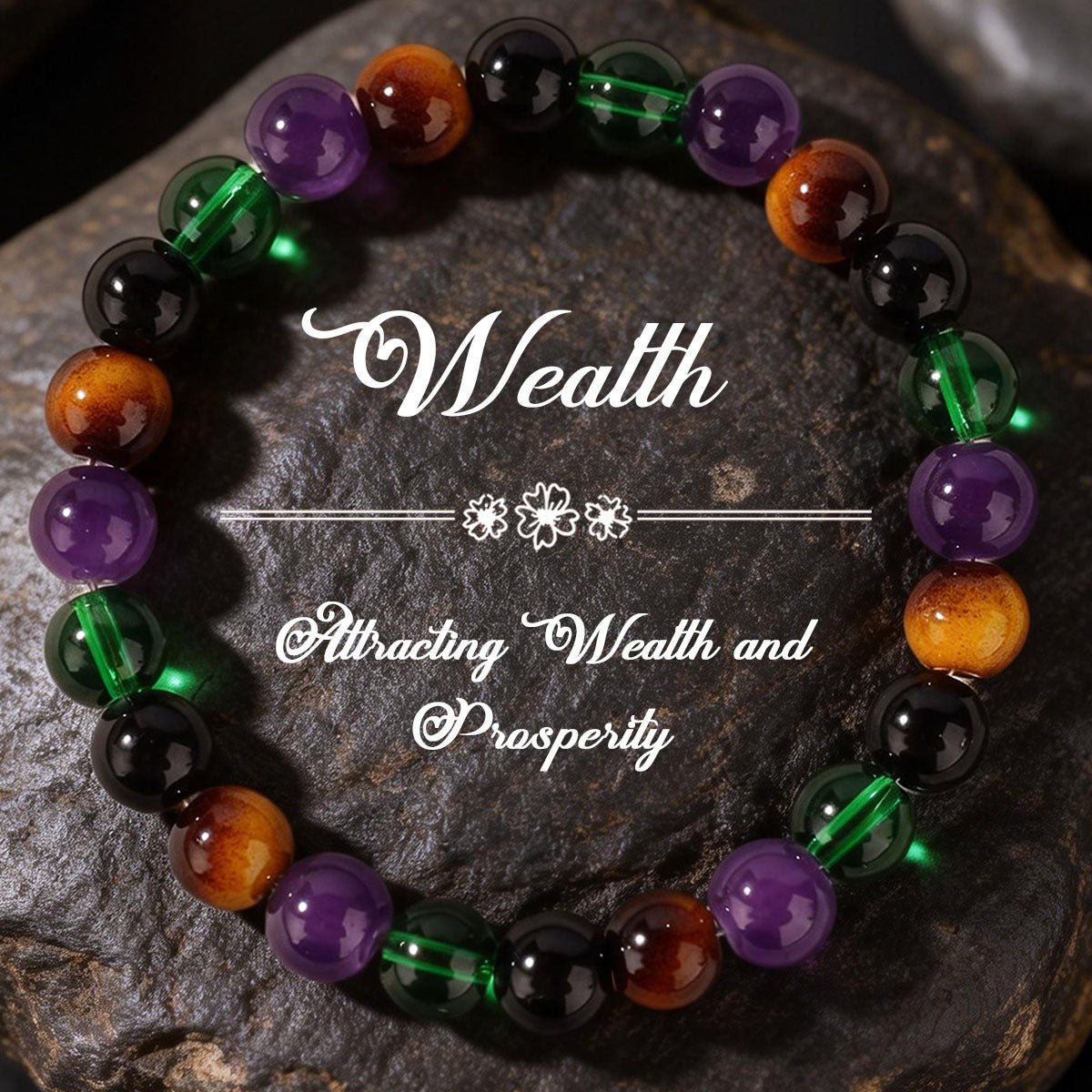 Wealth Attraction Bracelet™ | Prosperity, Success & Abundance Crystal Bracelet