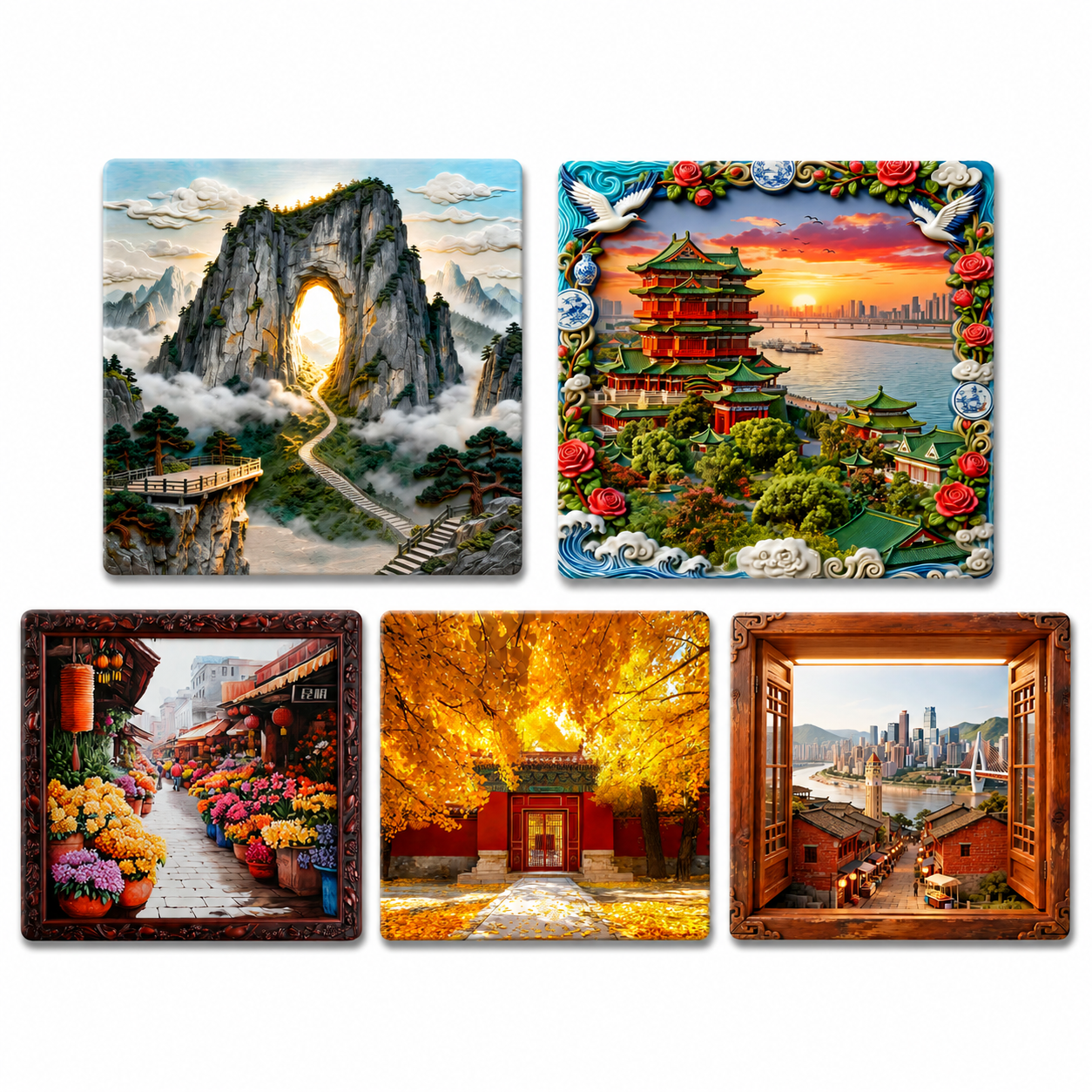 China Travel Collection™-Zhangjiajie • Gulangyu • Kunming • Beijing • Chongqing