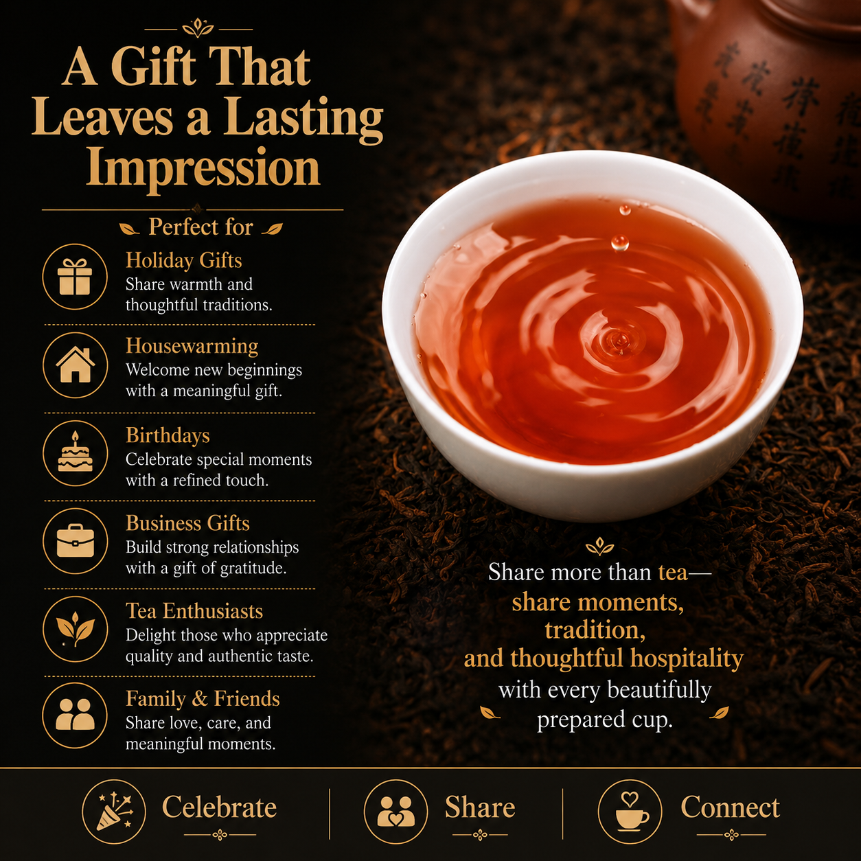 Premium Ripe Pu-erh Tea Pods Gift Box