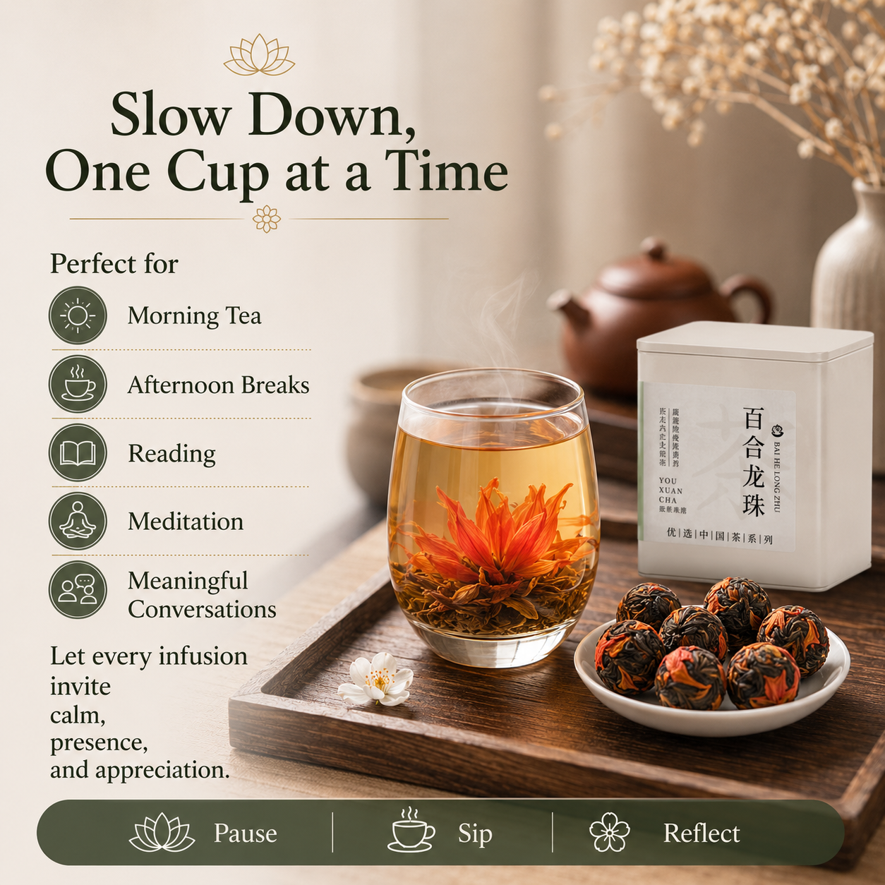 Dragon Pearl Tea Collection