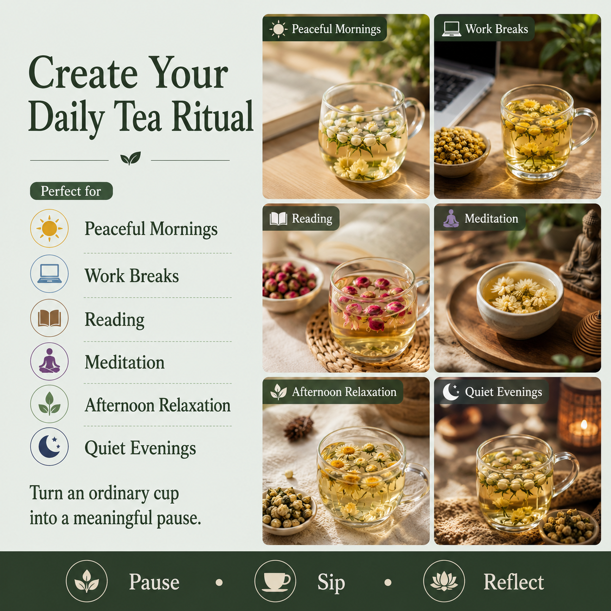 Chinese Floral Tea Collection