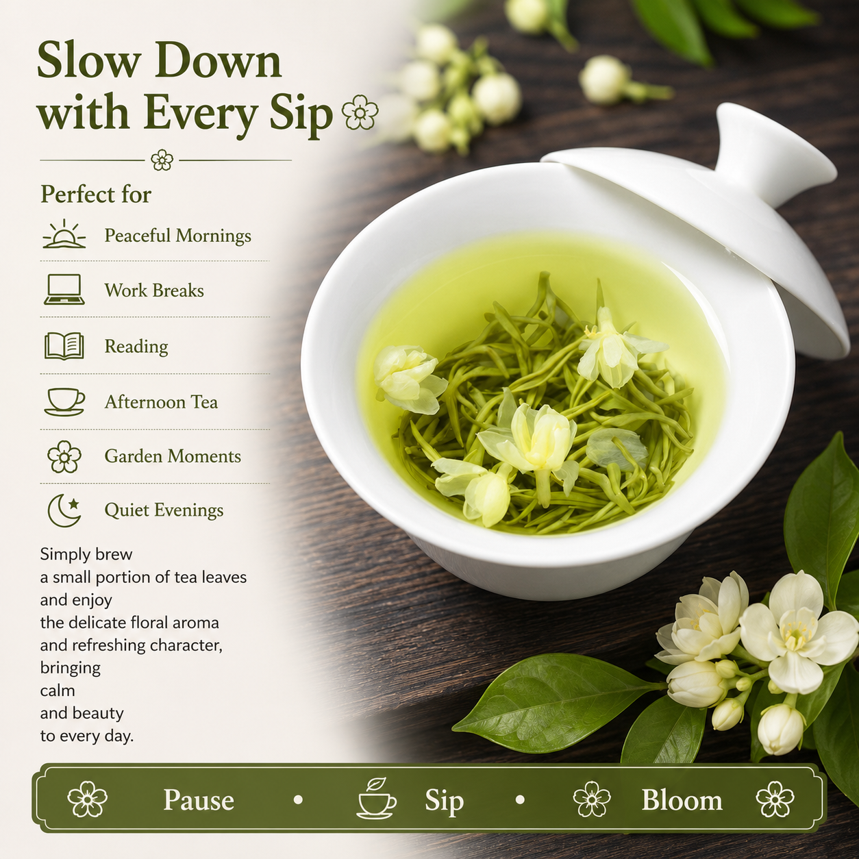 Premium Jasmine Green Tea