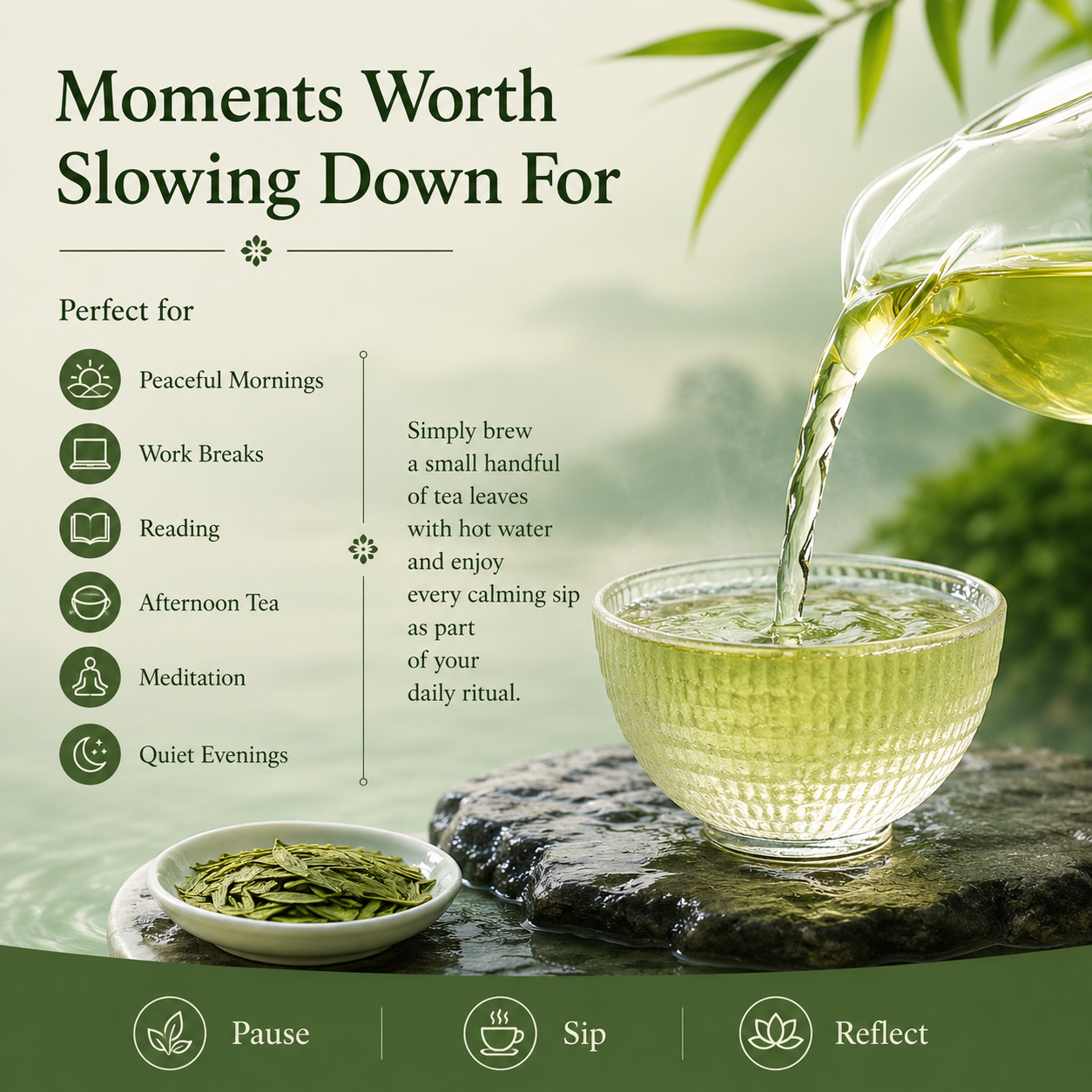Premium Longjing Green Tea
