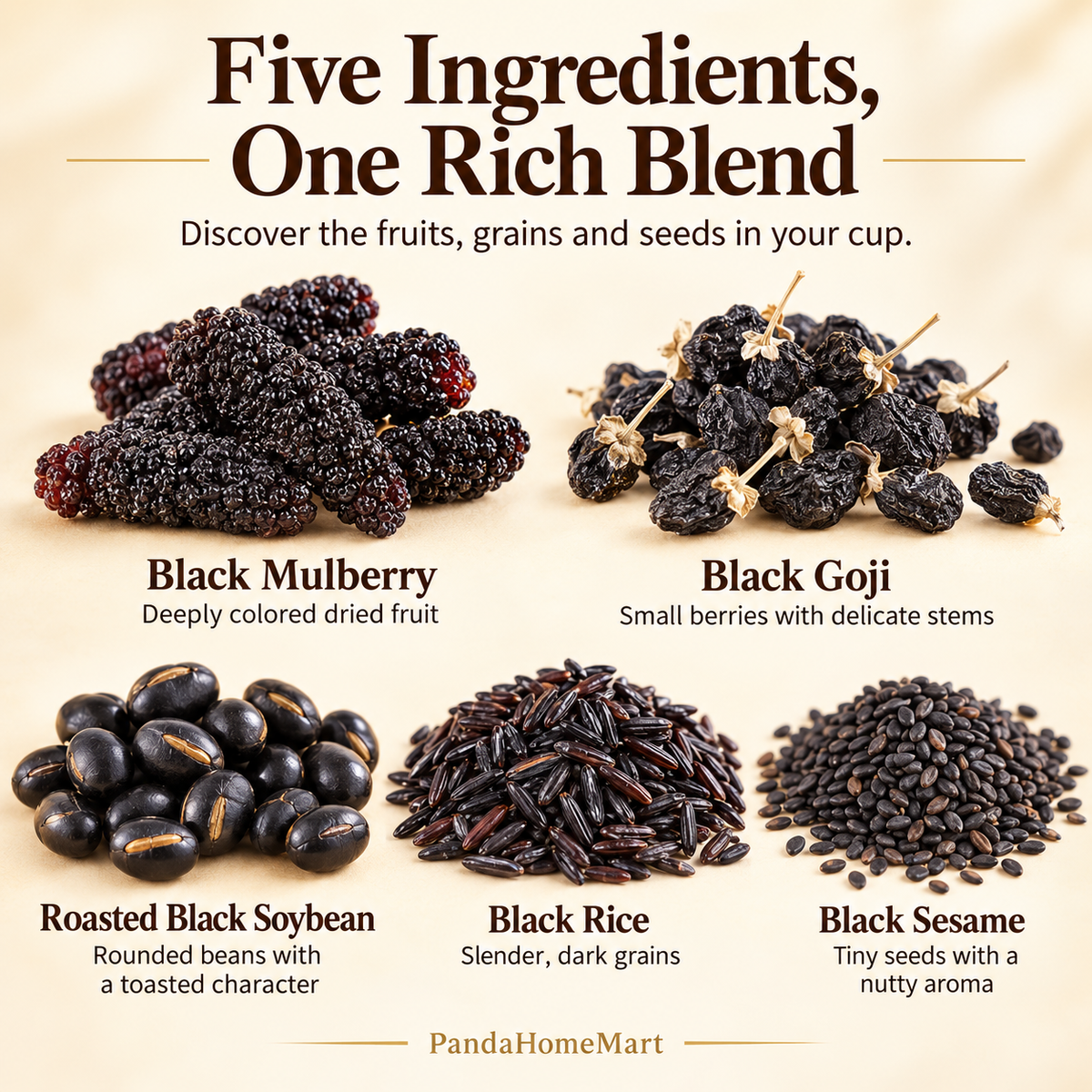 Five Black Botanical Blend™ — 300 g