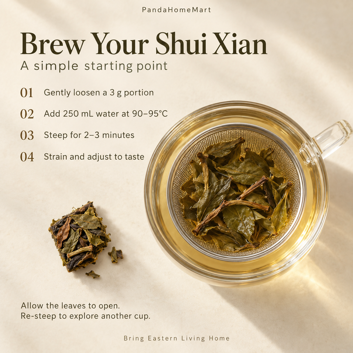 Premium Zhangping Shuixian Oolong Tea – Te Ji Pressed Tea 220 g