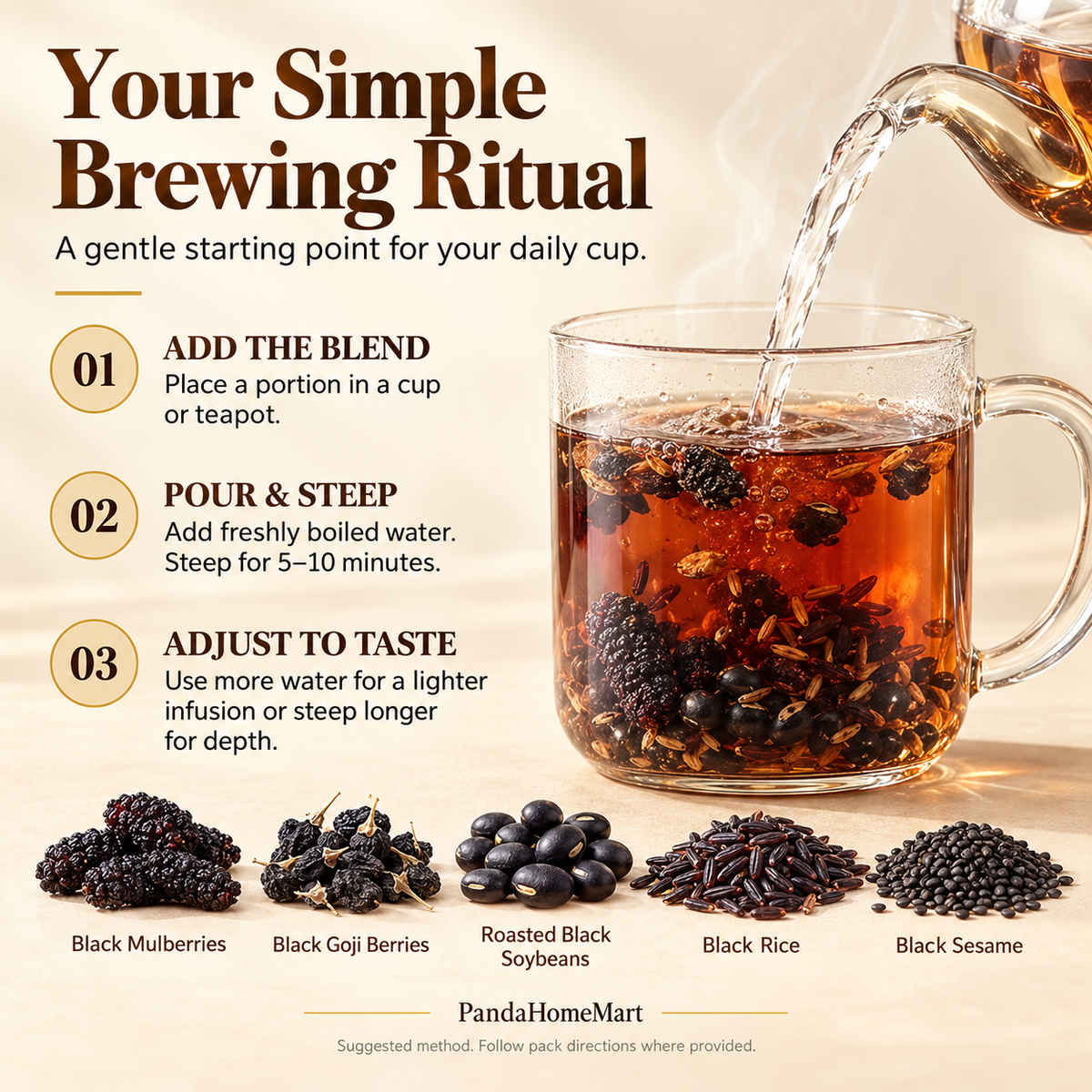 Five Black Botanical Blend™ — 300 g