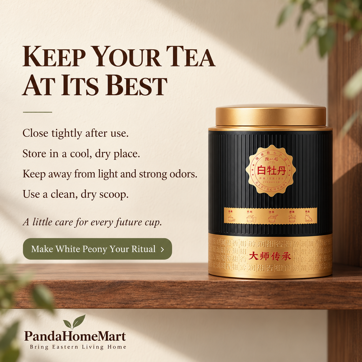 Premium Bai Mu Dan White Peony White Tea – Te Ji 100 g