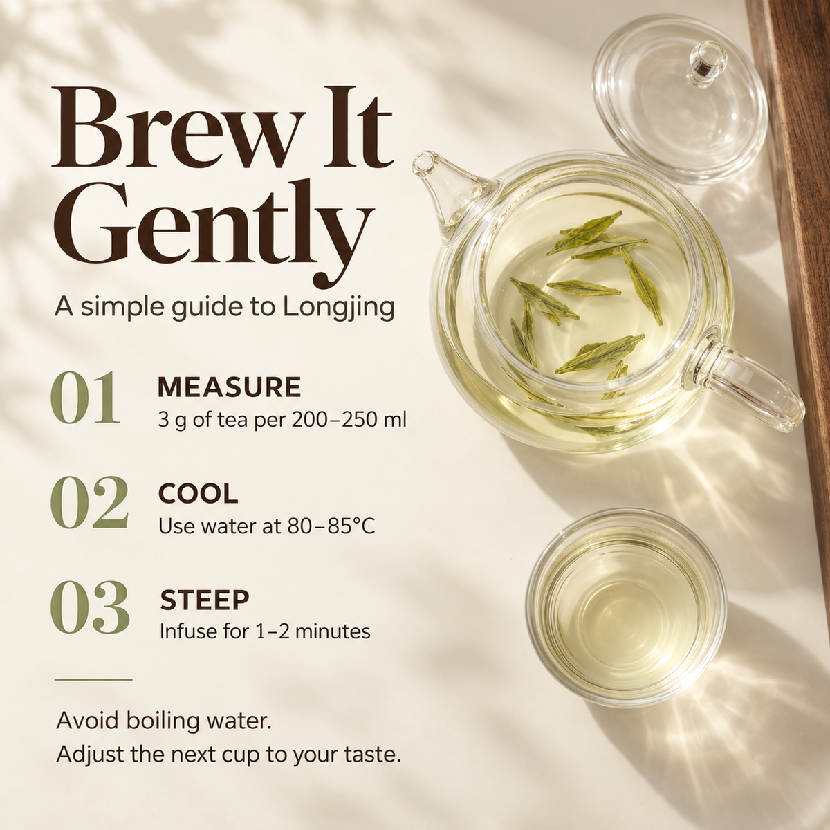 Premium Grade Longjing (Dragon Well) Green Tea™ – 100g