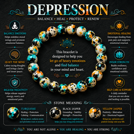 Inner Harmony Balance Bracelet™ | Mindfulness & Wellness Crystal Bracelet
